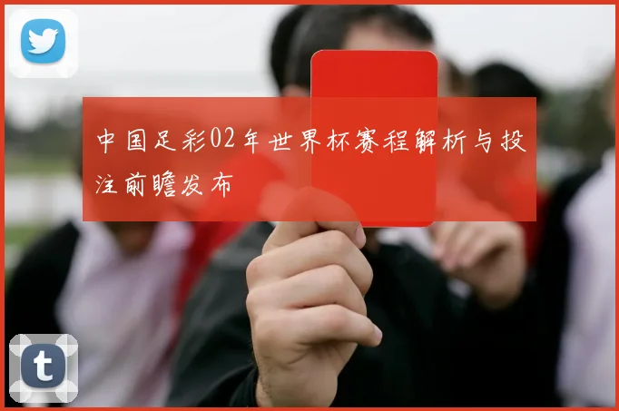 中国足彩02年世界杯赛程解析与投注前瞻发布
