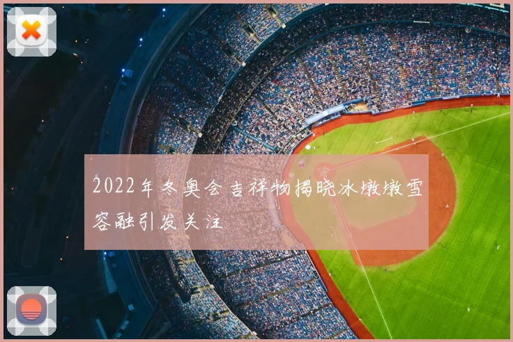 2022年冬奥会吉祥物揭晓冰墩墩雪容融引发关注