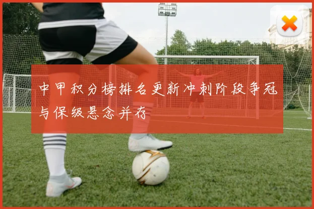 中甲积分榜排名更新冲刺阶段争冠与保级悬念并存